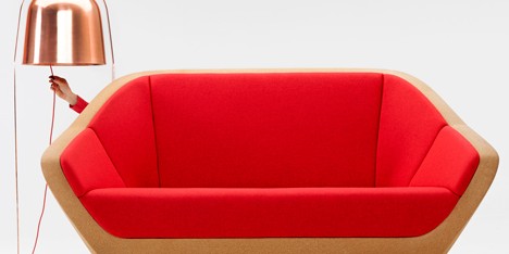 Corques sofa by Lucie Koldova