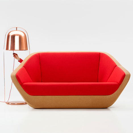 Corques sofa by Lucie Koldova