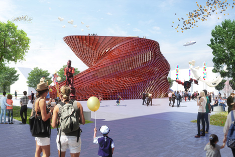Daniel Libeskind Milan Expo Pavilion Vanke