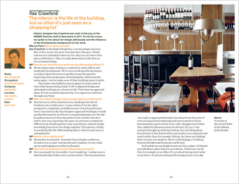 Dezeen Book of Interviews: Ilse Crawford