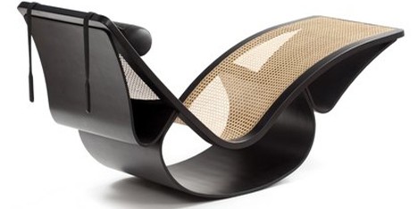 Espasso collection Rio rocking chaise by Oscar Niemeyer