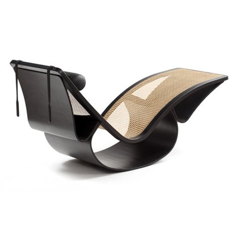 Espasso collection Rio rocking chaise by Oscar Niemeyer