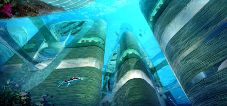 Floating City concept by AT Design Office