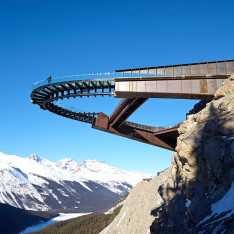Sturgess Architecture’s Glacier Skywalk offers unique views of the Canadian Rockies