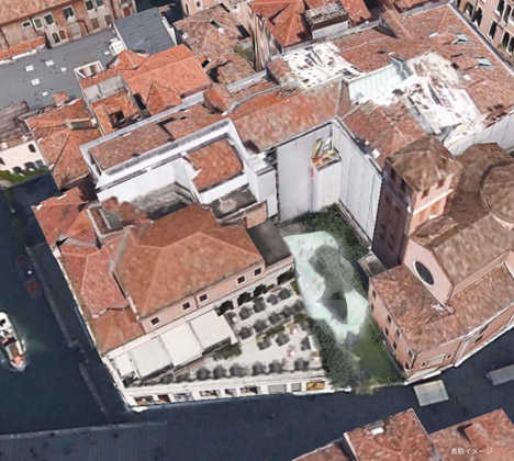 Glastecture Venice biennale installation by Kohki Hiranuma