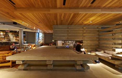 Grand staircase in the Nishi building, Canberra by March Studio