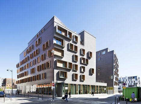 Housing at Boucicaut Paris by Michel Guthmann