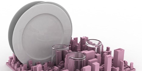 Inception dish rack by Luca Nichetto for Seletti