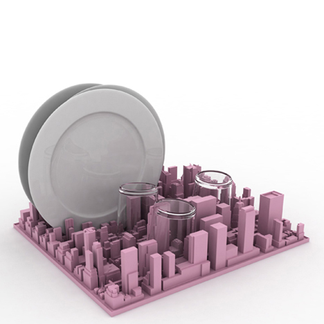 Inception dish rack by Luca Nichetto for Seletti