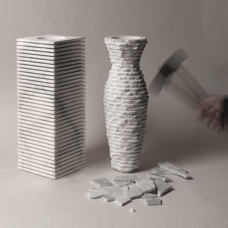 Introverso 2 Vase by Paolo Ulian and Moreno Ratti