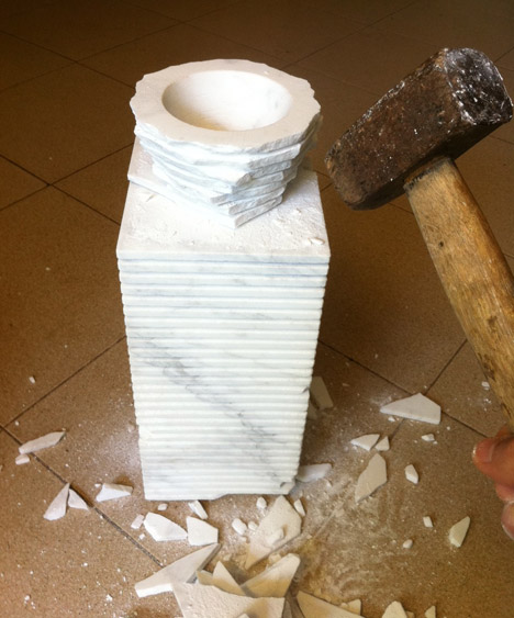 Introverso 2 Vase by Paolo Ulian and Moreno Ratti