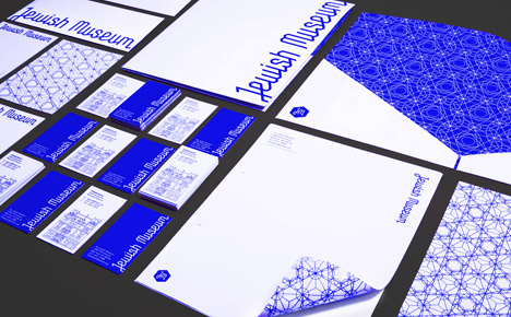 Jewish Museum identity by Sagmeister & Walsh