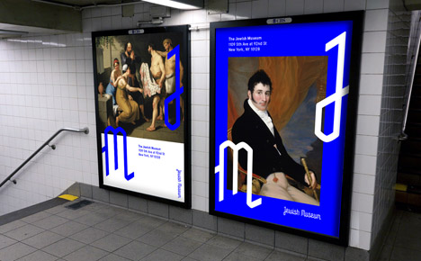 Jewish Museum identity by Sagmeister & Walsh
