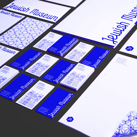 Jewish Museum identity by Sagmeister & Walsh