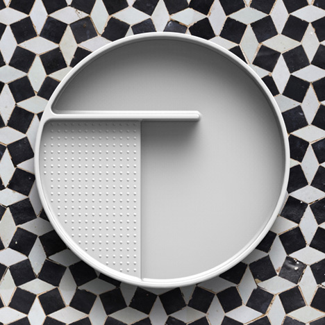 SaphirKeramik tray by Konstantin Grcic for Laufen