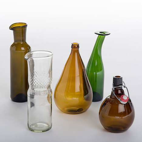 Samesame glassware by Laura Jungmann and Cornelius Réer
