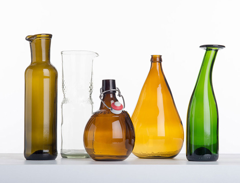 Samesame glassware by Laura Jungmann and Cornelius Réer