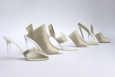 Lei Zu silk shoes by Nicole Goymann and Christoph John