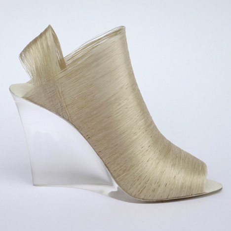Lei Zu silk shoes by Nicole Goymann and Christoph John
