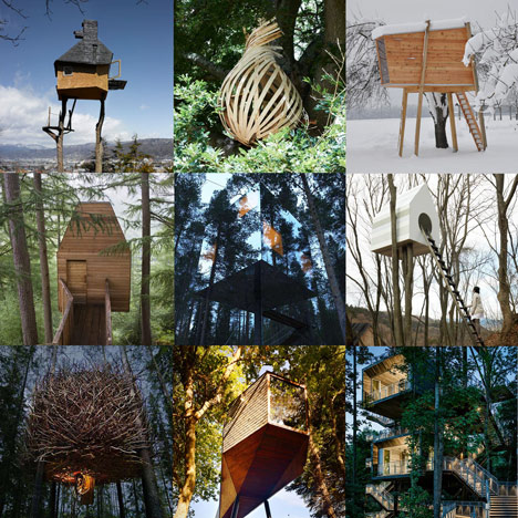 New Pinterest board: treehouses