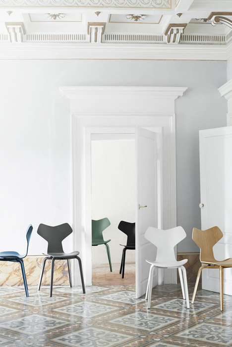 Grand Prix chair Fritz Hansen Arne Jacobsen
