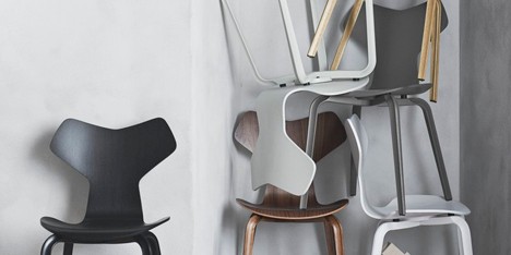 Grand Prix chair Fritz Hansen Arne Jacobsen