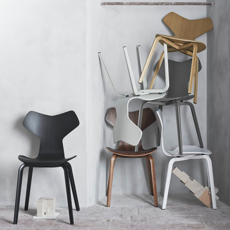 Grand Prix chair Fritz Hansen Arne Jacobsen