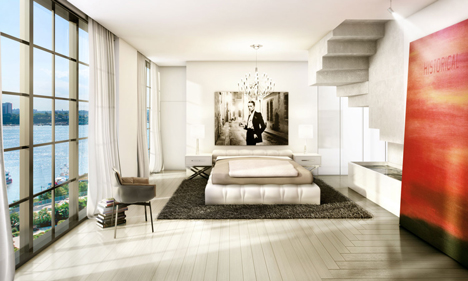 PH1 penthouse with car elevator by MVRDV