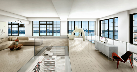 PH1 penthouse with car elevator by MVRDV
