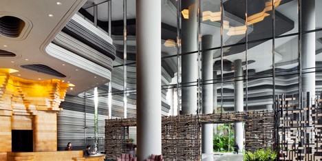 Parkroyal on Pickering hotel in Singapore