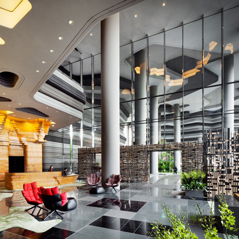 Parkroyal on Pickering hotel in Singapore