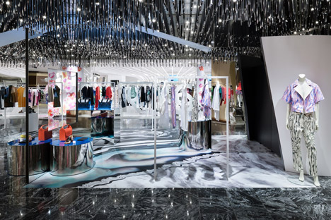 Philip Lim pop up store by Schemata Architects
