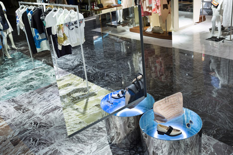 Philip Lim pop up store by Schemata Architects