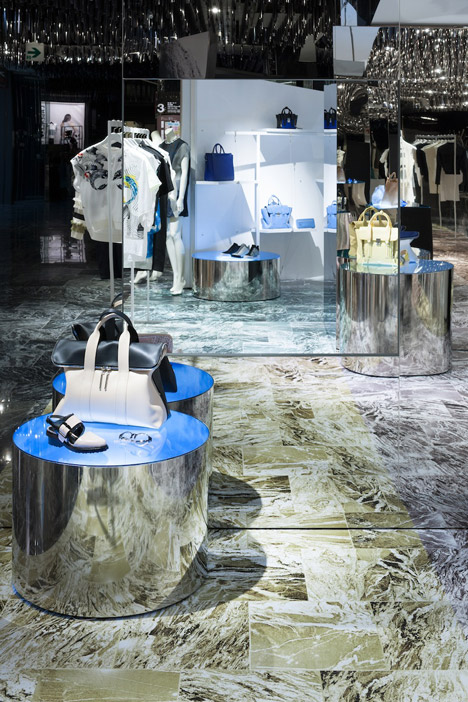 Philip Lim pop up store by Schemata Architects