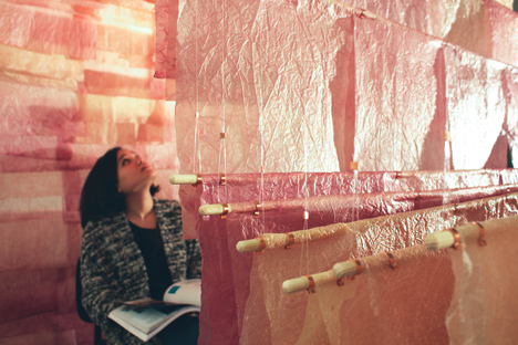 Piet Zwart Institute The Paperscape by Albina Aleksiunaite and Devika Mirawitani