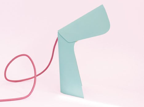 Pli & Co Lamp by Tim Defleur