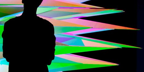 Primary lighting installation at PSAS by Flynn Talbot