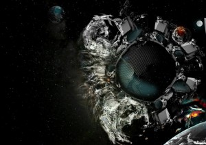 Illustration of what the starship Persephone might look like