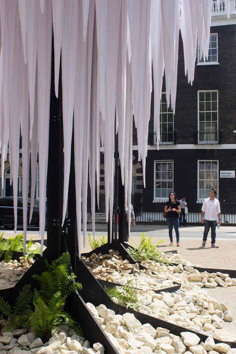 Gun Architects unveils Rainforest pavilion at London's Architectural Association