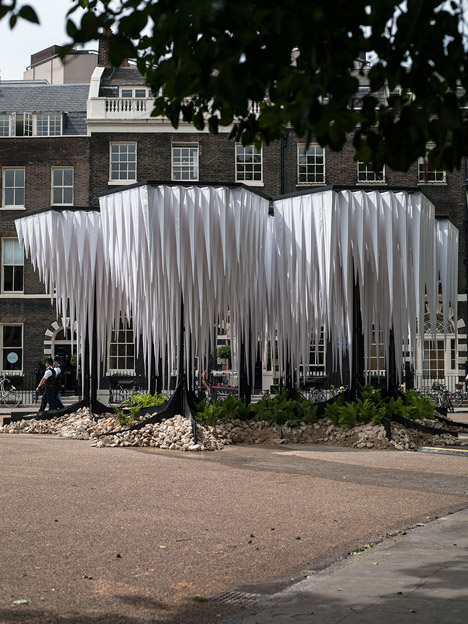 Gun Architects unveils Rainforest pavilion at London's Architectural Association