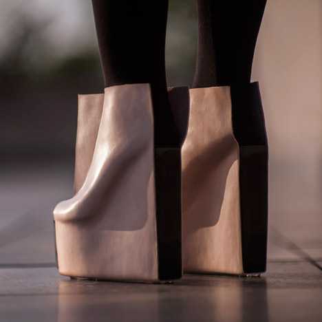 Rectangle shoes by Maria Nina Vaclavek