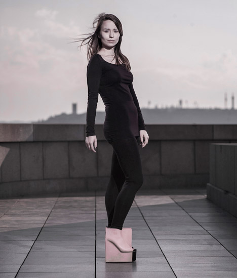 Rectangle shoes by Maria Nina Vaclavek