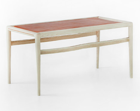 Sebastian Cox chestnut and ash furniture collection for Benchmark