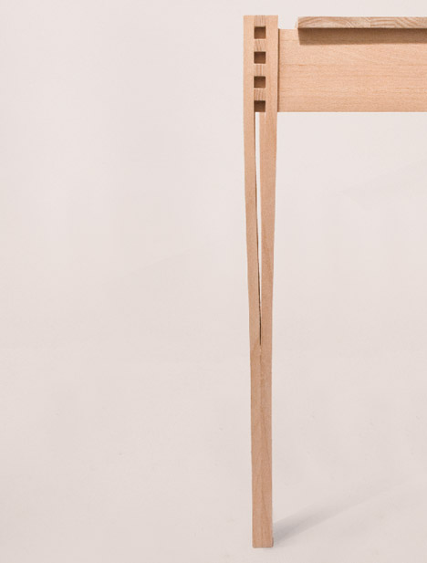 Shaker-influenced furniture collection by Torsten Sherwood