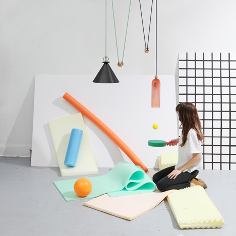 Shapeup lamps by Ladies and Gentleman Studio
