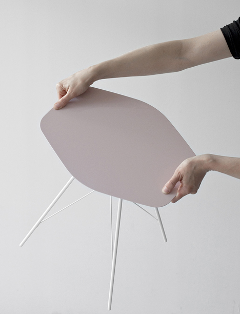 Side tables by Frank Rettenbacher for Zanotta