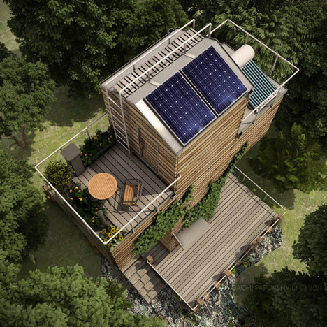 Skit Micro House by Dachi Papuashvili