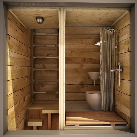 Skit Micro House by Dachi Papuashvili