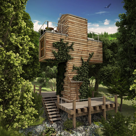 Skit Micro House by Dachi Papuashvili
