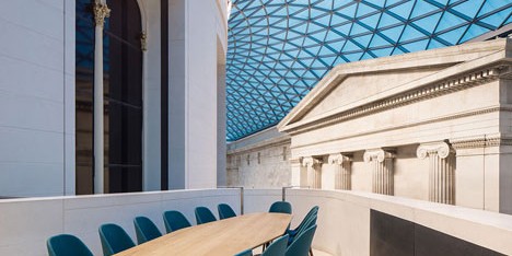 Softroom designs a restaurant for the British Museum's Great Court